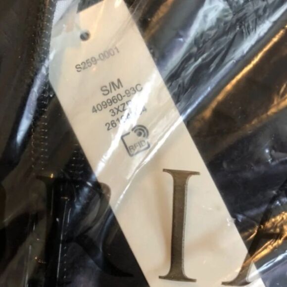 PINK Victoria Secret Black Mock Neck Anorak JACKET Size M (Oversized) - Picture 4 of 7